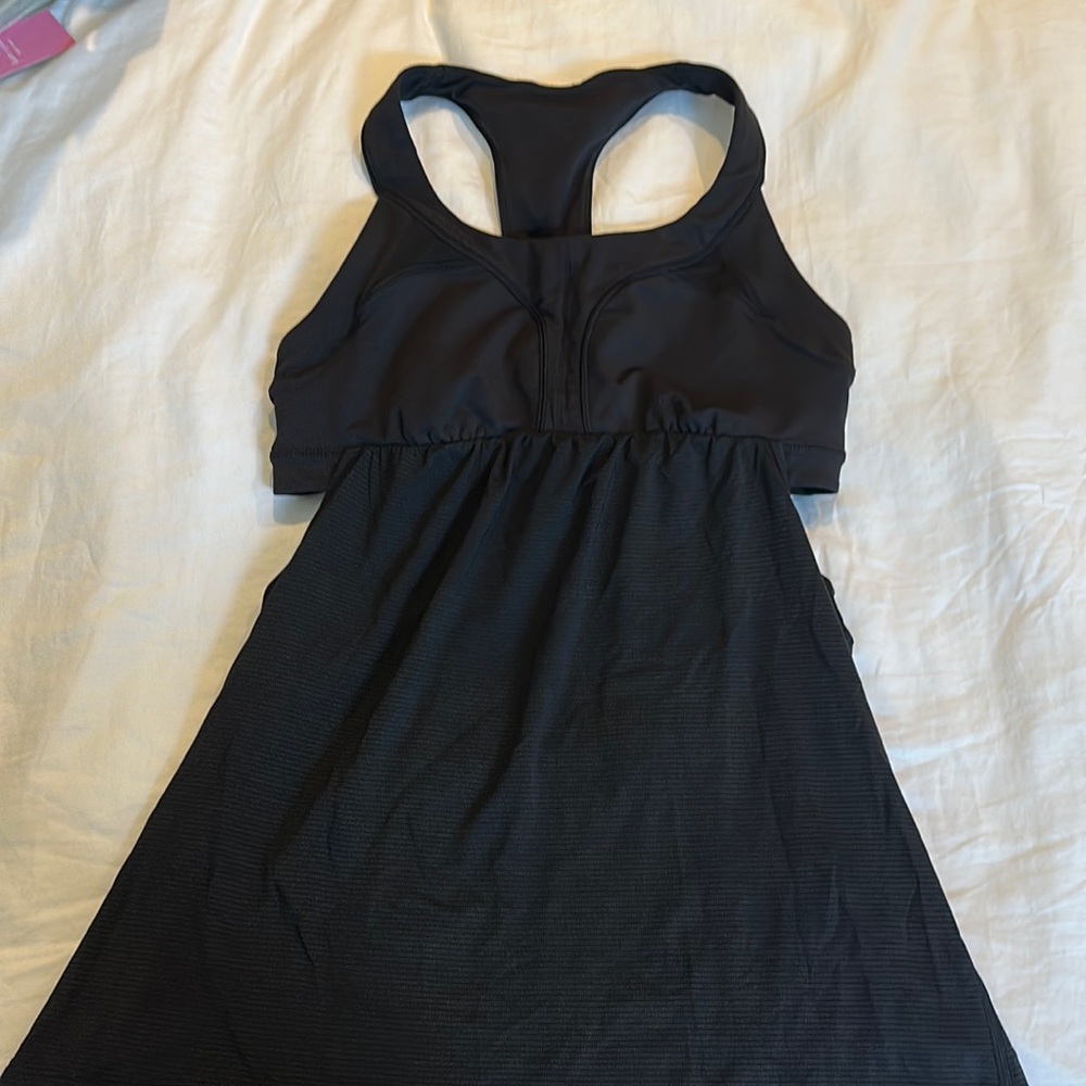 Women's Black Racerback Sleep Dress